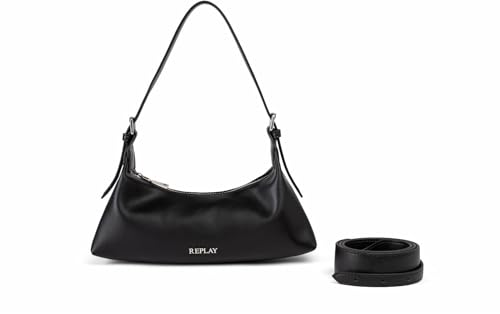 REPLAY Damen FW3729 Handtasche, 098 Black von Replay