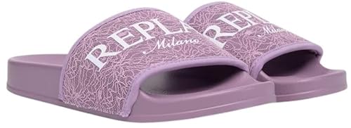 REPLAY Damen UP W United Sandale, 032 Lilac, 37 EU von Replay