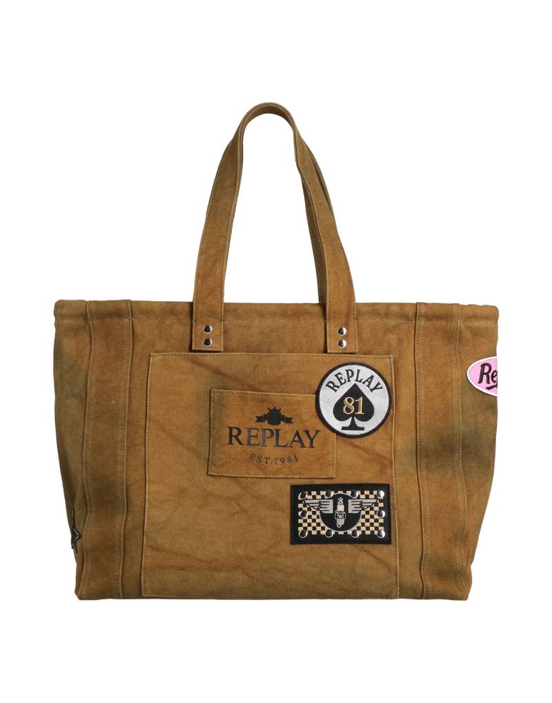 REPLAY Handtaschen Damen Khaki von REPLAY