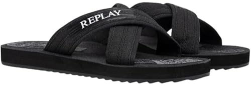 REPLAY Herren BOARD CROSS 2 Nicht zutreffend, 003 BLACK, 42 EU von Replay