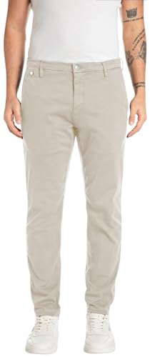 REPLAY Herren Regular fit Chino Jeans Benni Hyperchino Color Xlite von Replay