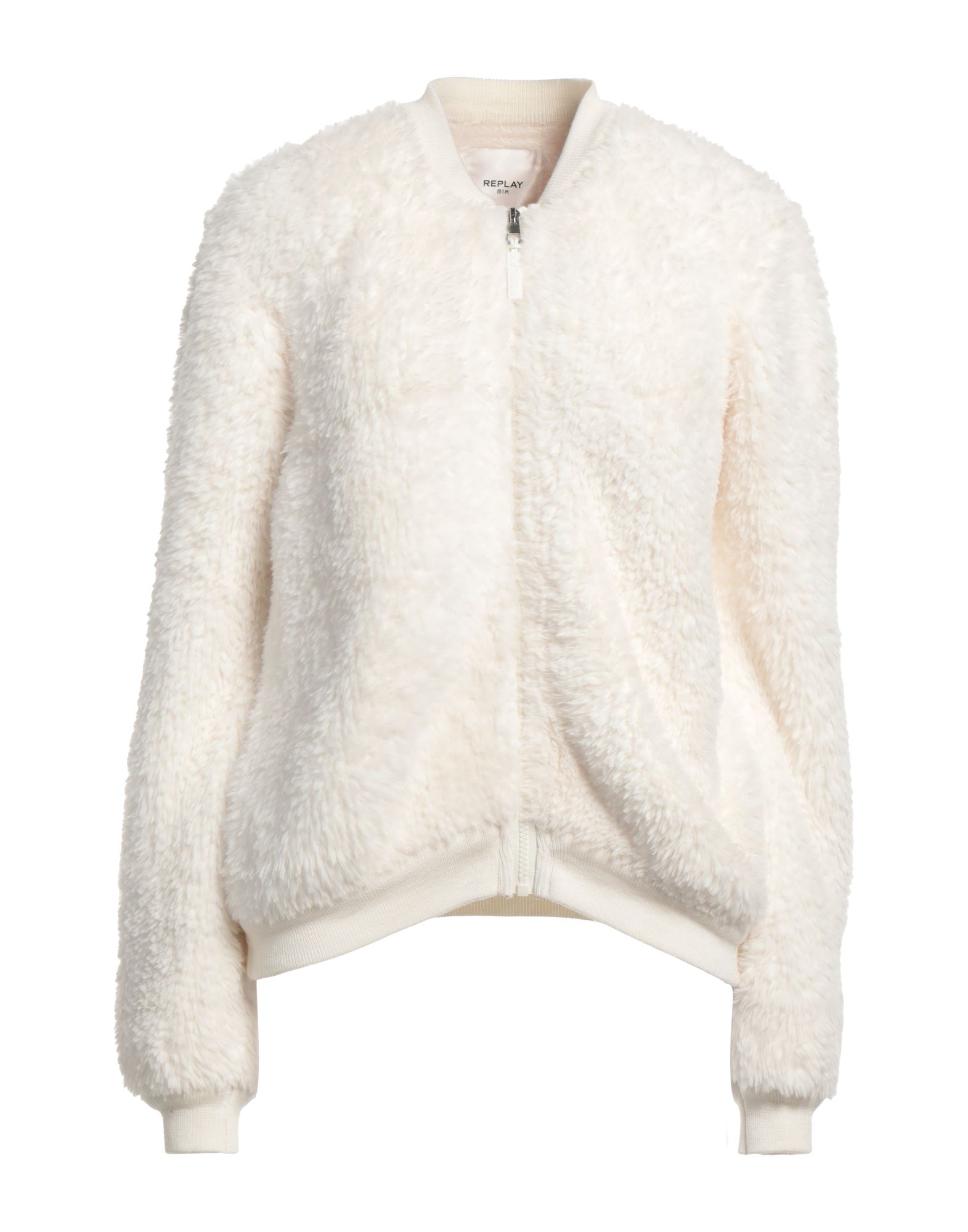 REPLAY Shearling- & Kunstfell Damen Off white von REPLAY