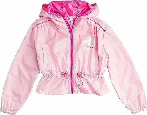 REPLAY Mädchen SG8265.050.84122C Anorak, 369 Dolly PINK, 4 Jahre von Replay