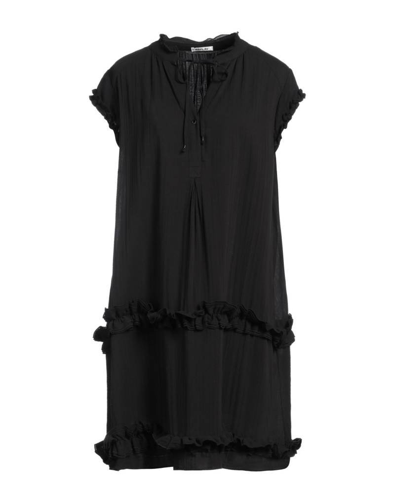 REPLAY Midi-kleid Damen Schwarz von REPLAY