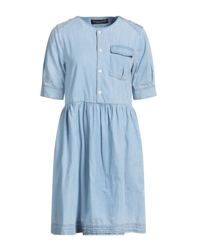 REPLAY Mini-kleid Damen Blau von REPLAY