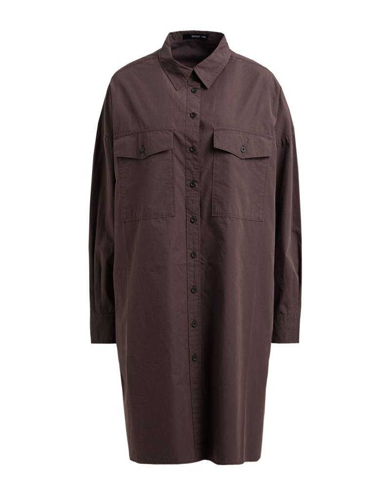 REPLAY Mini-kleid Damen Dunkelbraun von REPLAY