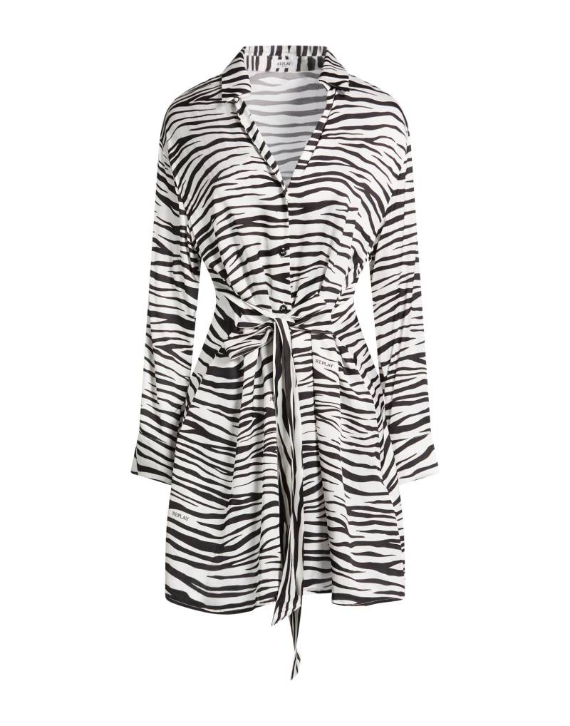 REPLAY Mini-kleid Damen Weiß von REPLAY