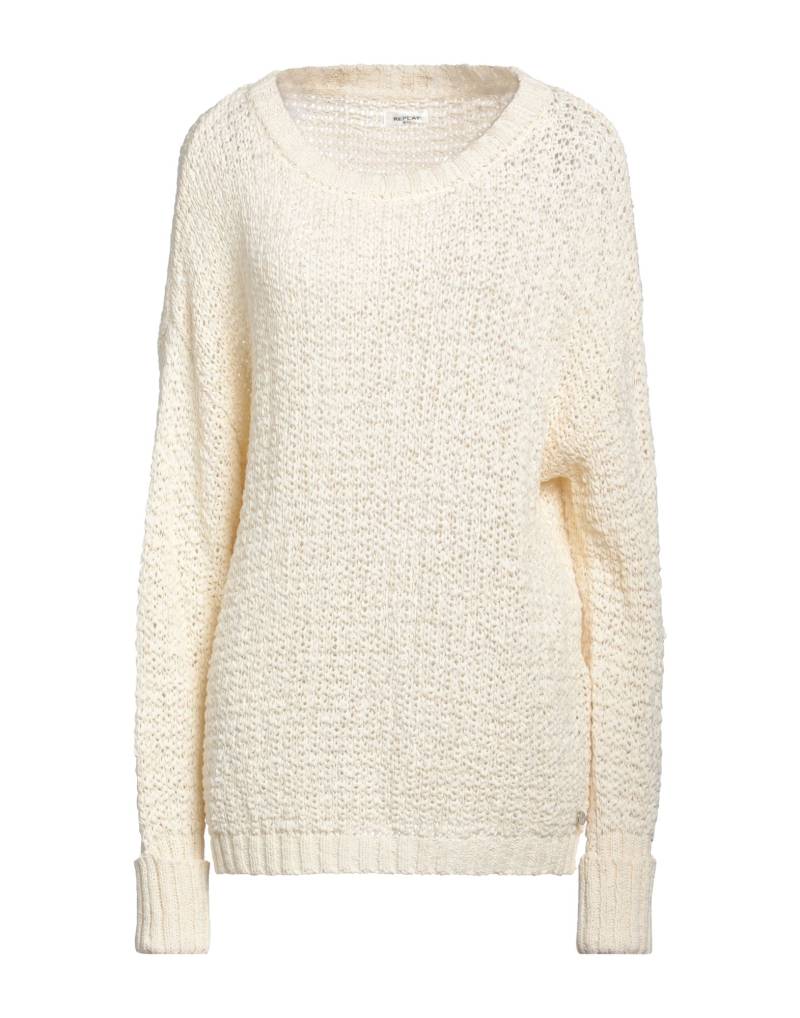 REPLAY Pullover Damen Elfenbein von REPLAY