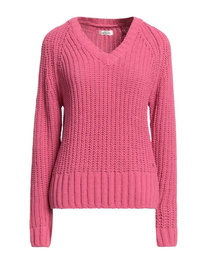 REPLAY Pullover Damen Fuchsia von REPLAY