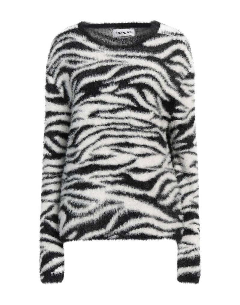 REPLAY Pullover Damen Weiß von REPLAY