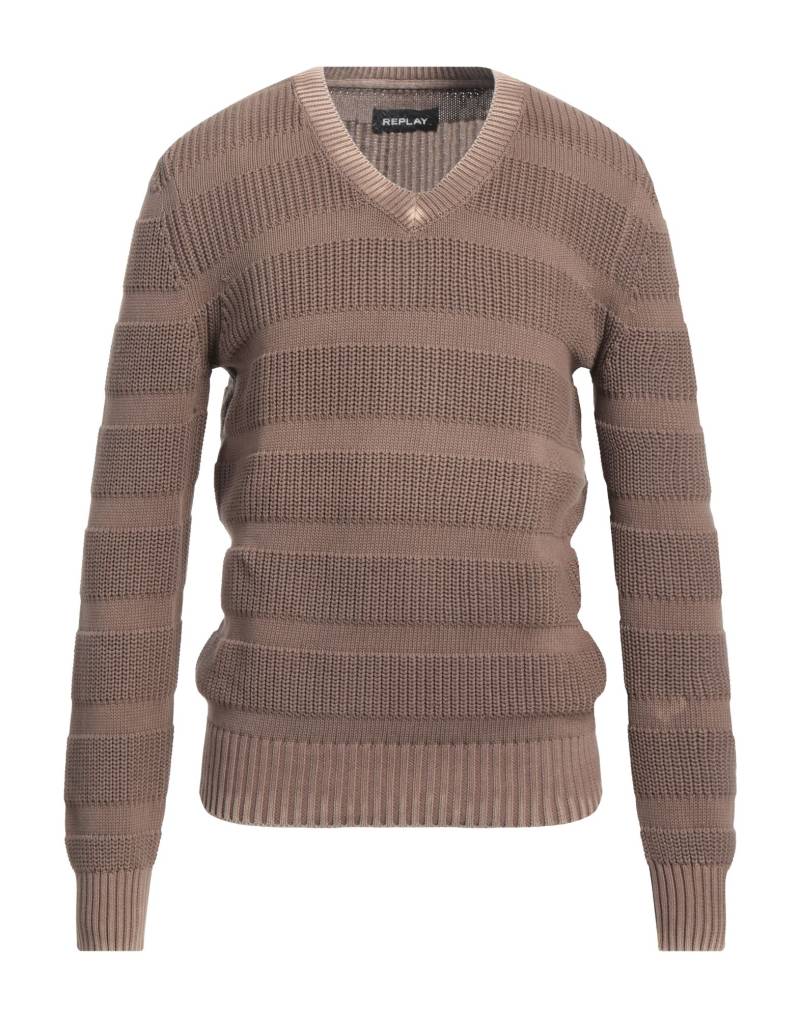 REPLAY Pullover Herren Braun von REPLAY