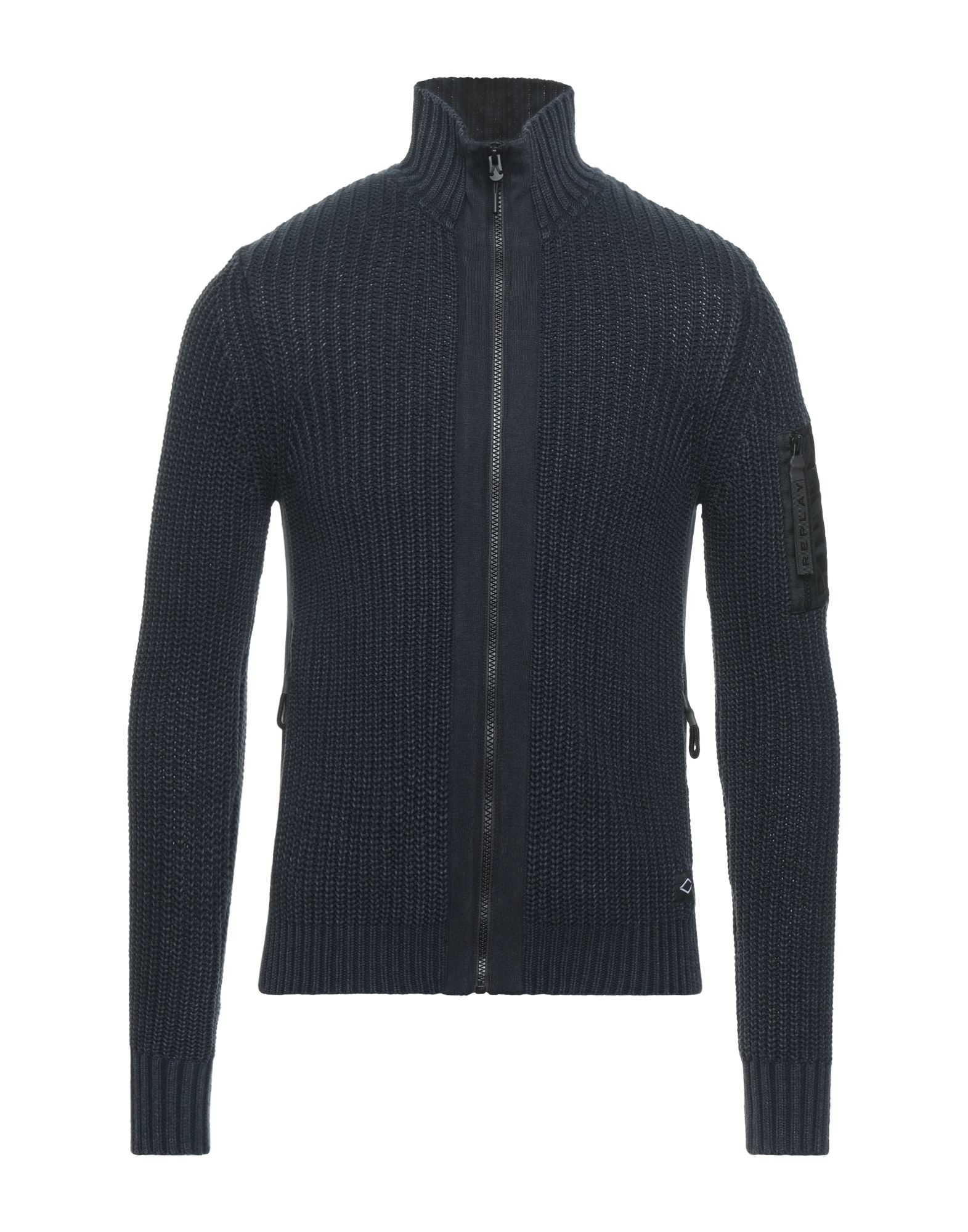 REPLAY Strickjacke Herren Nachtblau von REPLAY
