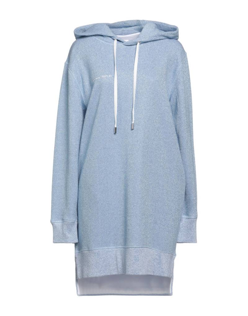 REPLAY Sweatshirt Damen Hellblau von REPLAY