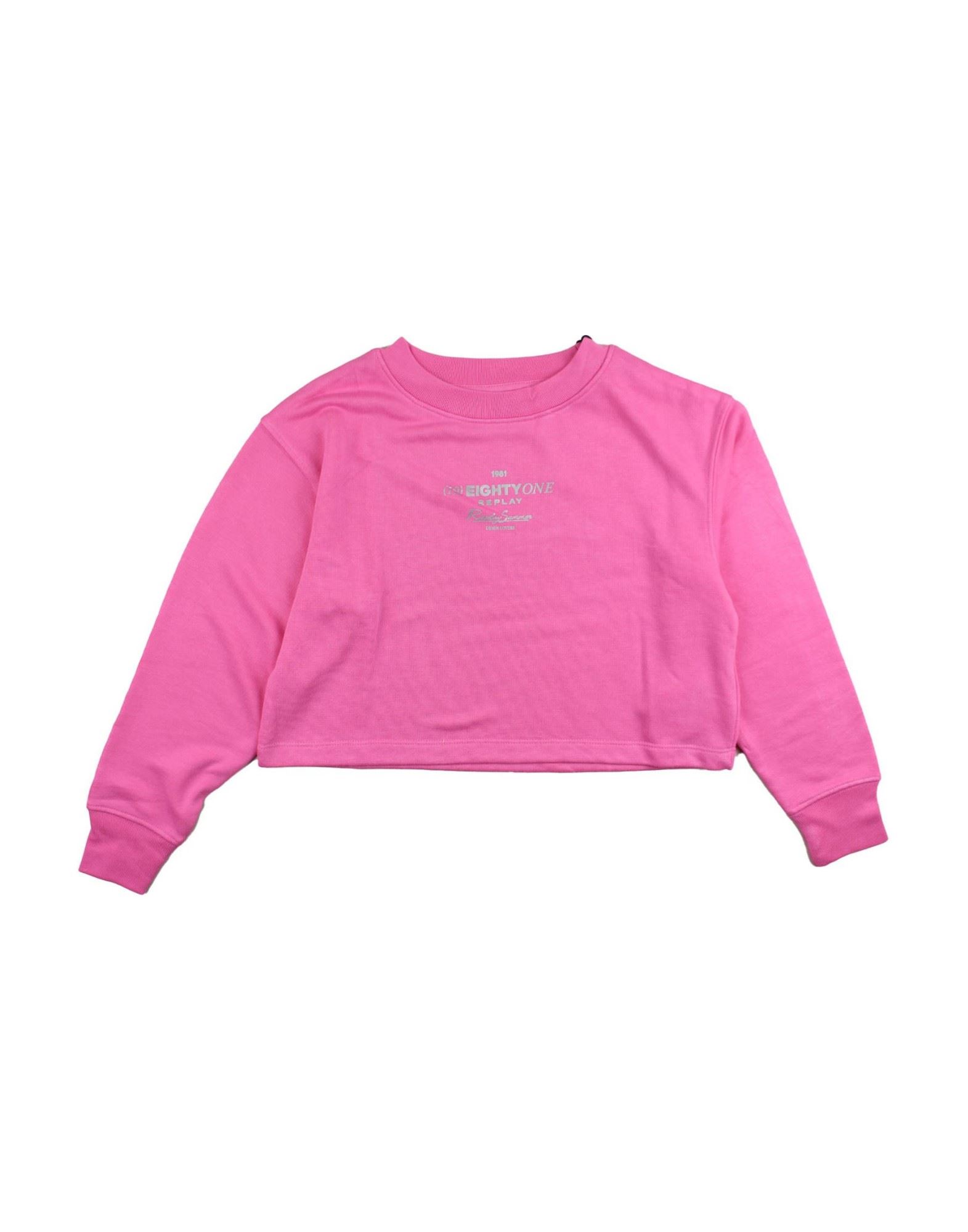 REPLAY Sweatshirt Kinder Rosa von REPLAY