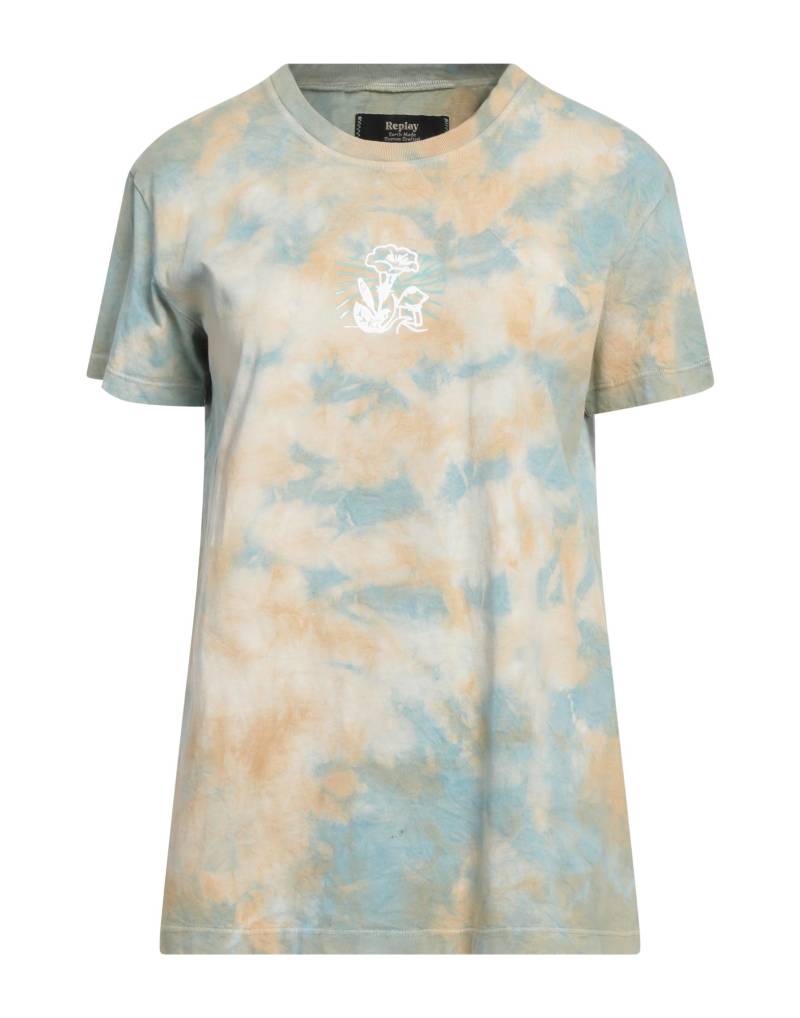 REPLAY T-shirts Damen Azurblau von REPLAY