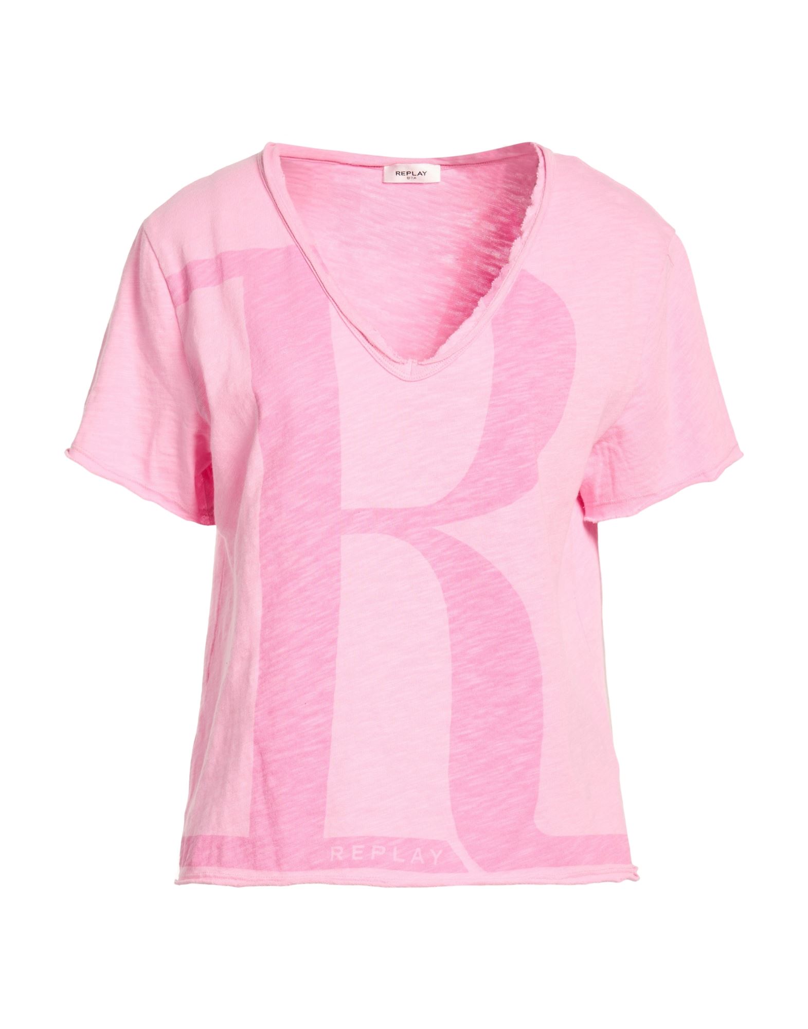 REPLAY T-shirts Damen Rosa von REPLAY