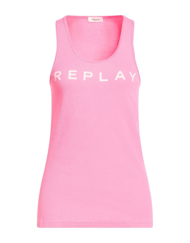REPLAY Tank Top Damen Fuchsia von REPLAY