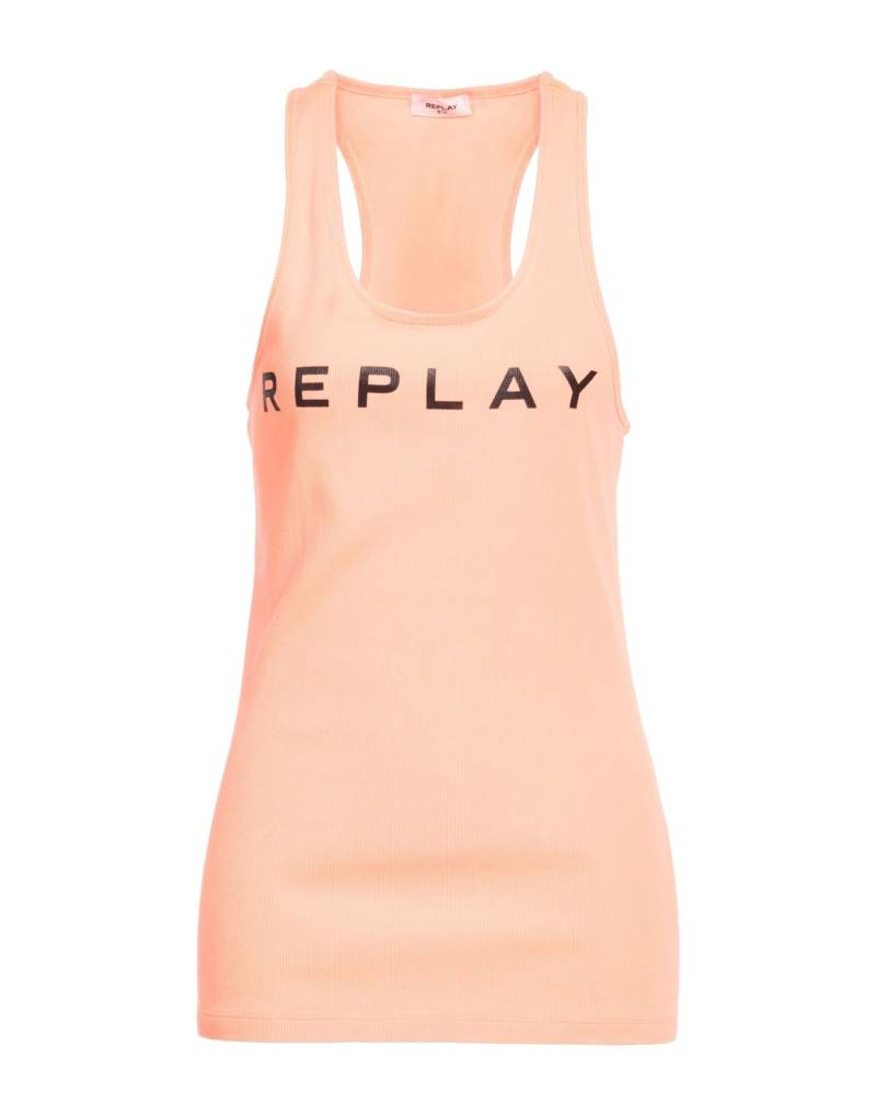 REPLAY Tank Top Damen Orange von REPLAY