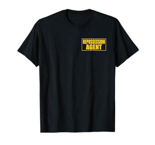 Repossionsagent Repo Man Uniform Kostüm (2-seitiges Design) T-Shirt von REPO MAN PRO TEEZ