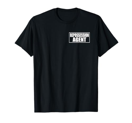 Repossionsagent Repo Man Uniform Kostüm (2-seitiges Design) T-Shirt von REPO MAN PRO TEEZ