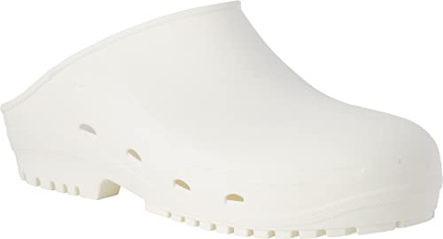 REPOSA Unisex Easy Holzschuh, Weiß, 43 EU REPOSA Unisex Easy Holzschuh, Weiß, 43 EU von REPOSA