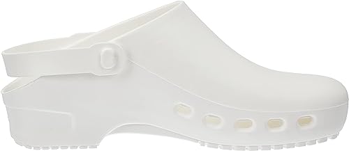 REPOSA Unisex Eco Clogs und Federn, weiß, 40/41 EU von REPOSA