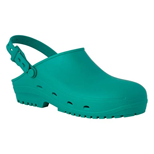 REPOSA Unisex Max Professionelle Clogs für die Arbeit, Grün, 38 EU von REPOSA