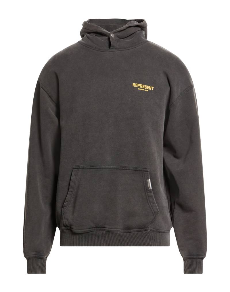 REPRESENT Sweatshirt Herren Braungrau von REPRESENT