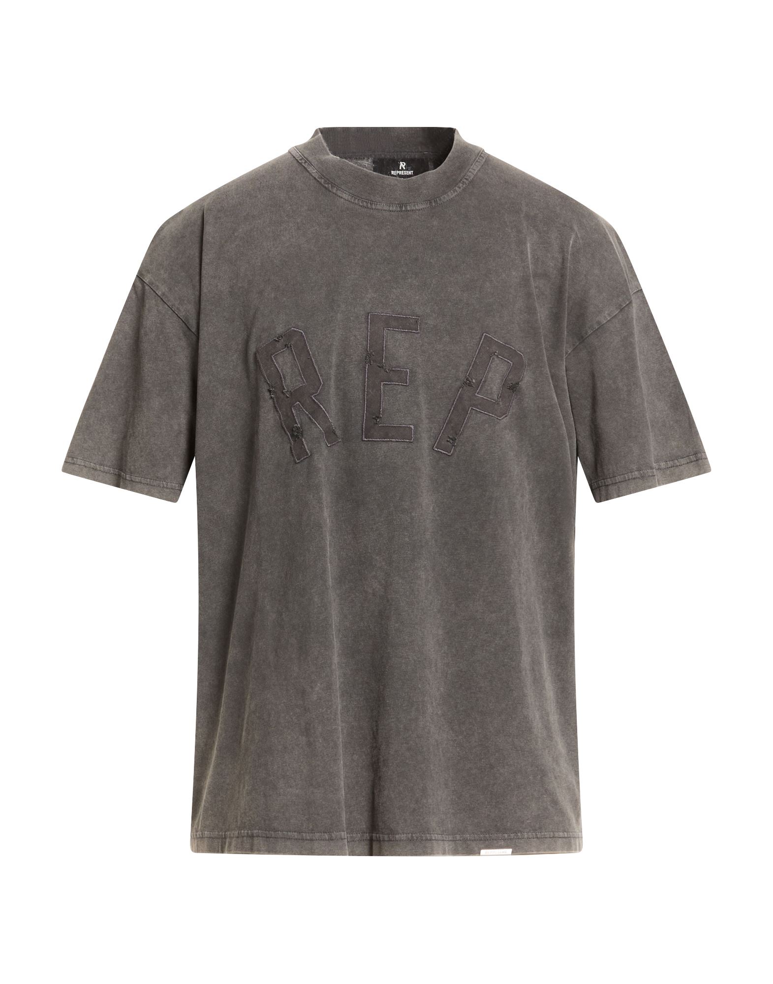 REPRESENT T-shirts Herren Braungrau von REPRESENT