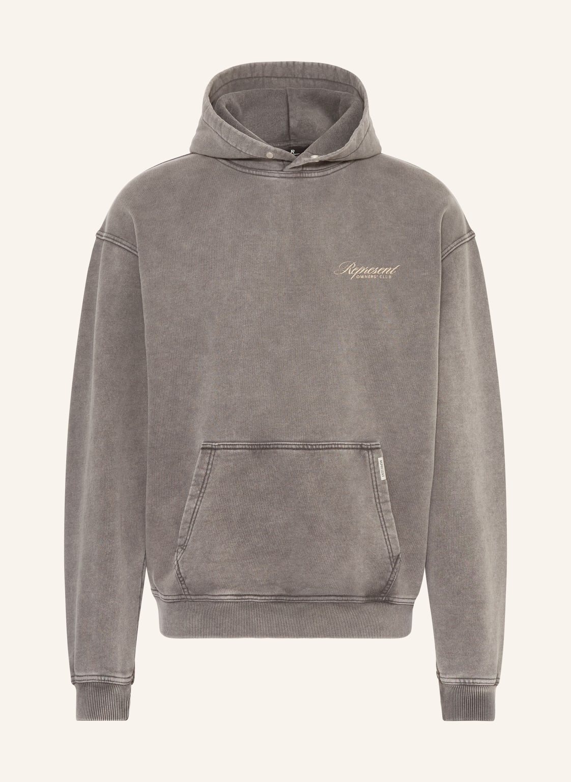 Represent Hoodie grau von REPRESENT