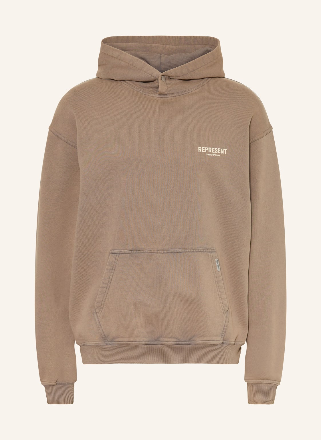 Represent Oversized-Hoodie Represent Owners' Club beige von REPRESENT