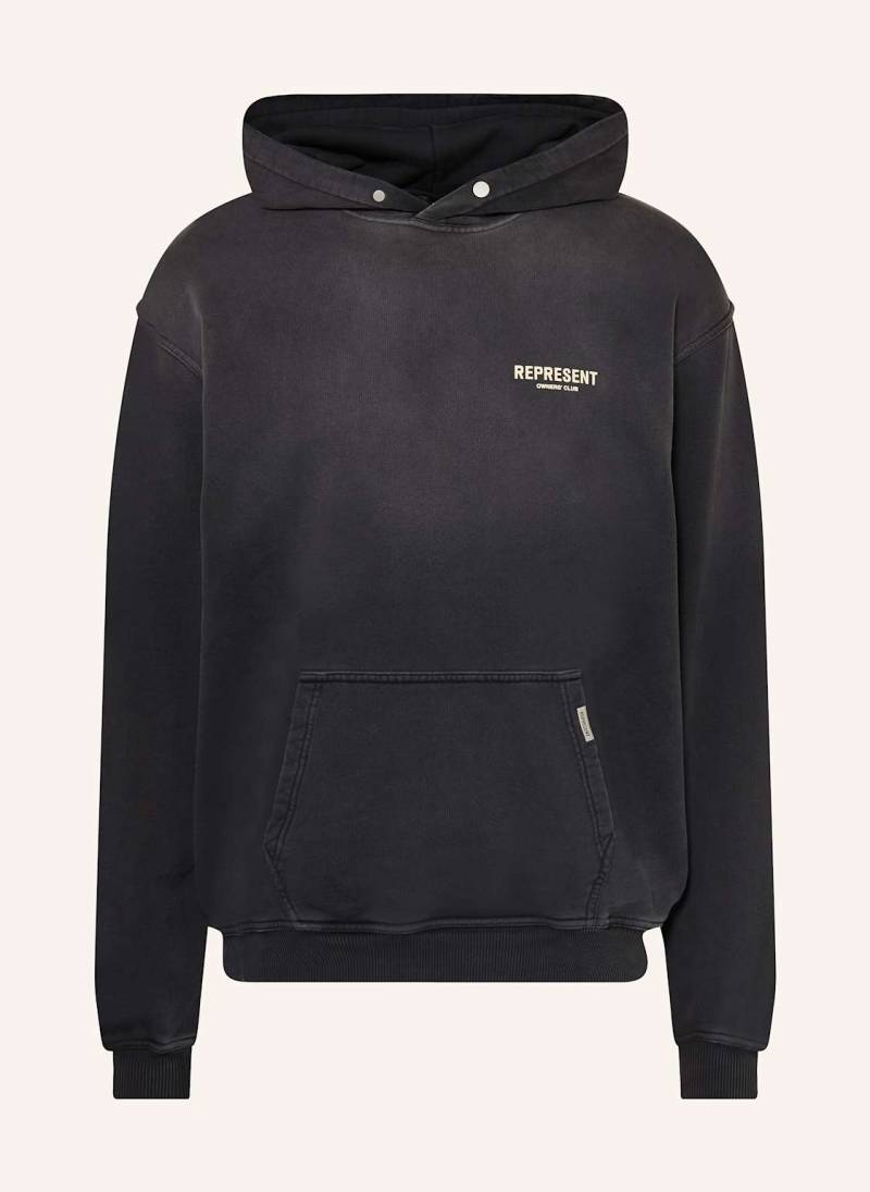 Represent Oversized-Hoodie Represent Owners' Club schwarz von REPRESENT