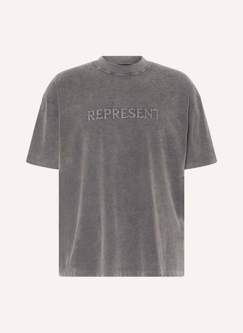 Represent Oversized-Shirt Serif grau von REPRESENT