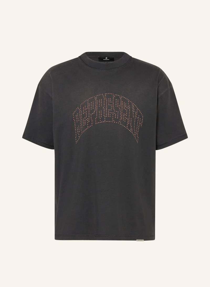 Represent T-Shirt Mit Nieten schwarz von REPRESENT