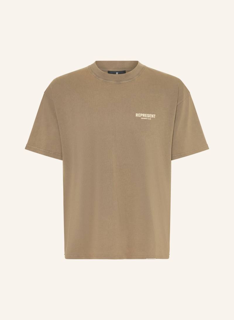 Represent T-Shirt beige von REPRESENT