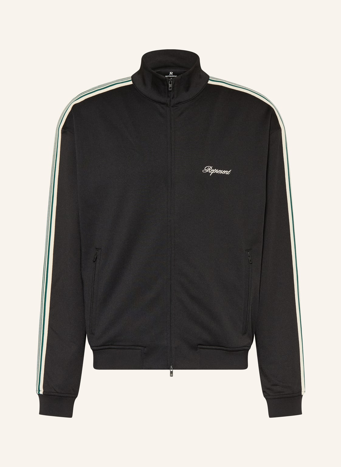 Represent Track Jacket schwarz von REPRESENT