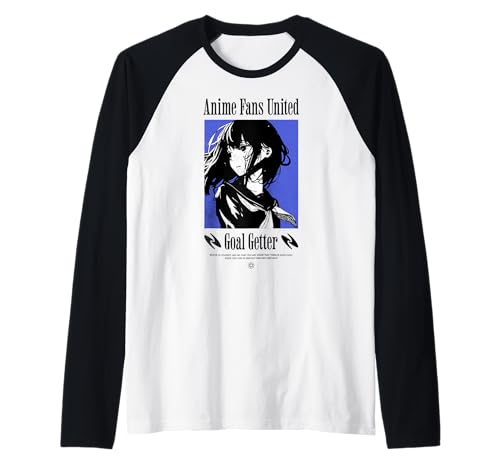 Anime-Fans haben süße Anime-Mädchen-Kunst vereint Raglan von REPUBLIC OF CALIFORNIA