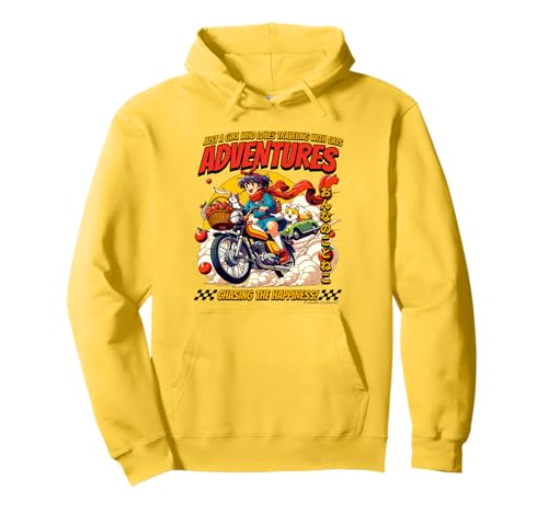 Mädchen, das es liebt, mit Katzen zu Reisen, Abenteuer Pullover Hoodie von REPUBLIC OF CALIFORNIA