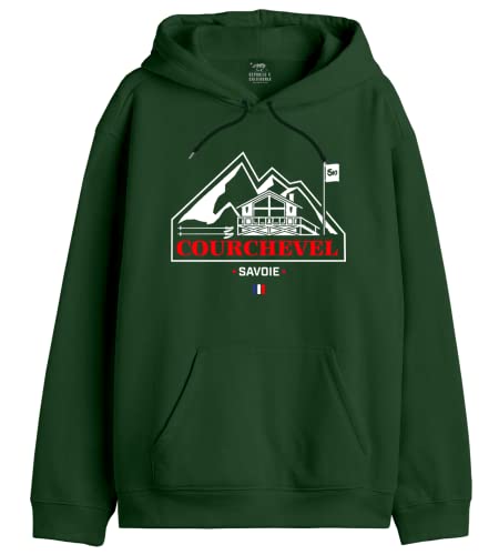 REPUBLIC OF CALIFORNIA Herren Uxrepczsw022 Kapuzenpullover, grün, L von REPUBLIC OF CALIFORNIA