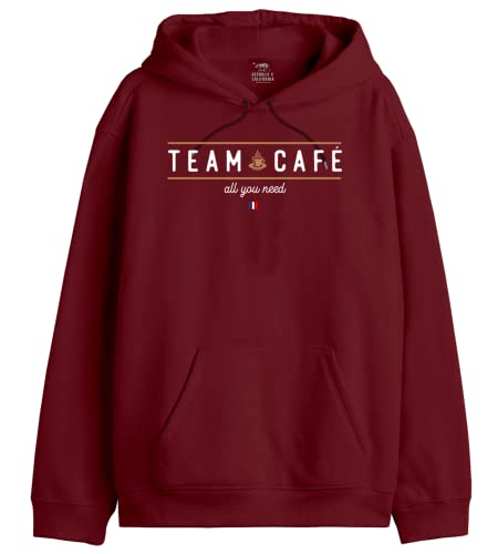 REPUBLIC OF CALIFORNIA Herren Uxrepczsw024 Kapuzenpullover, Burgunderrot, S von REPUBLIC OF CALIFORNIA