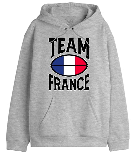 REPUBLIC OF CALIFORNIA Herren Uxrepczsw028 Kapuzenpullover, Grau meliert, M von REPUBLIC OF CALIFORNIA