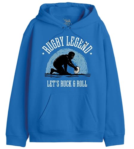 REPUBLIC OF CALIFORNIA Herren Uxrepczsw034 Kapuzenpullover, Königsblau, XXL von REPUBLIC OF CALIFORNIA