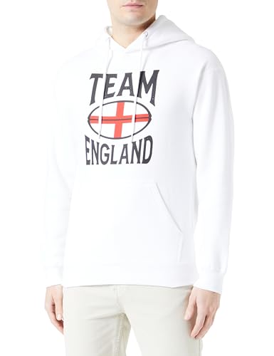 REPUBLIC OF CALIFORNIA Herren Uxrepczsw035 Kapuzenpullover, weiß, XXL von REPUBLIC OF CALIFORNIA