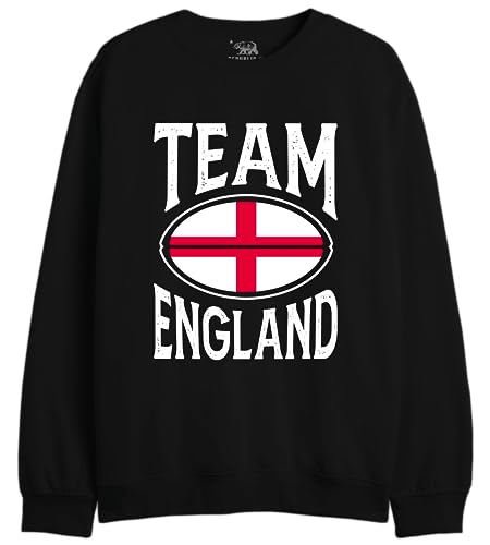 REPUBLIC OF CALIFORNIA Herren Uxrepczsw047 Sweatshirt, Schwarz, L von REPUBLIC OF CALIFORNIA