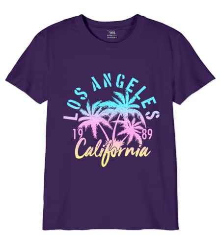 REPUBLIC OF CALIFORNIA Mädchen Girepczts050 T-Shirt, blasslila, 12 Jahre von REPUBLIC OF CALIFORNIA