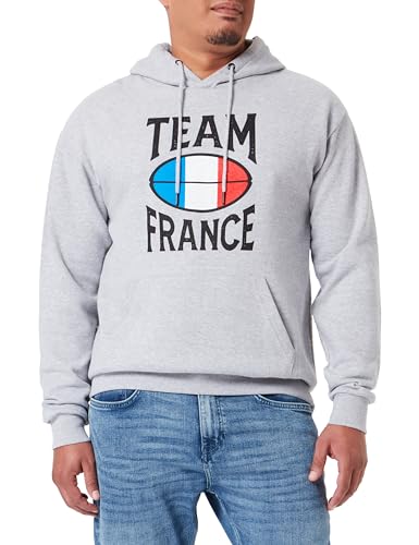 Republic Of California Herren UXREPCZSW028 Kapuzenpullover, Gris Melange, von REPUBLIC OF CALIFORNIA