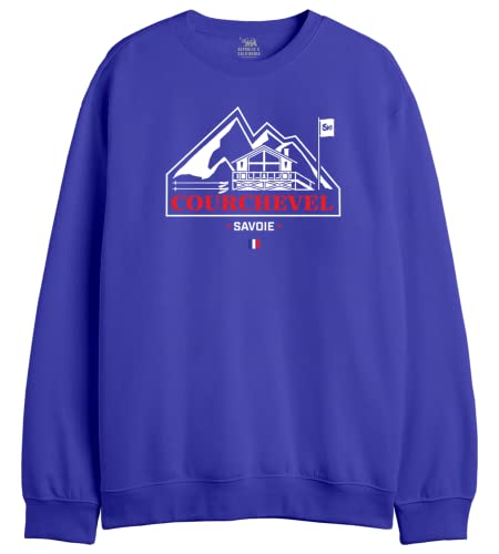 REPUBLIC OF CALIFORNIA Herren Uxrepczsw009 Kapuzenpullover, Cobalt, XXL von REPUBLIC OF CALIFORNIA