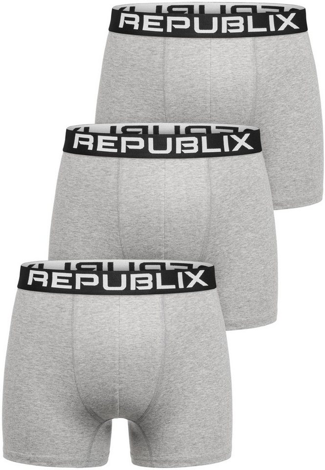 REPUBLIX Boxershorts DON (3er-Pack) Herren Baumwolle Männer Unterhose Unterwäsche von REPUBLIX