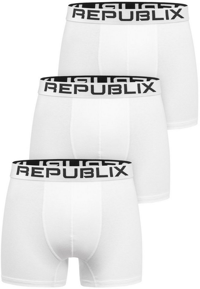 REPUBLIX Boxershorts DON (3er-Pack) Herren Baumwolle Männer Unterhose Unterwäsche von REPUBLIX