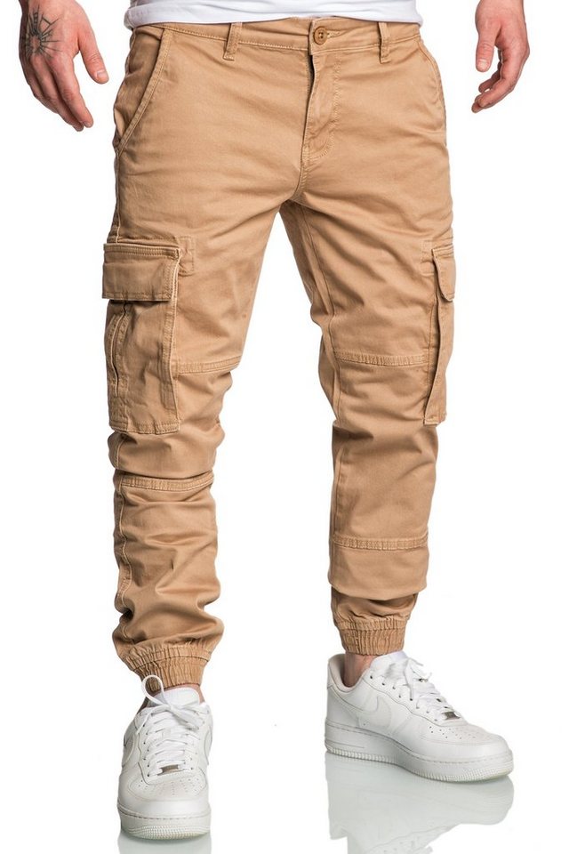 REPUBLIX Cargohose Luke Herren Cargo Jogger Chino Hose Jeans von REPUBLIX